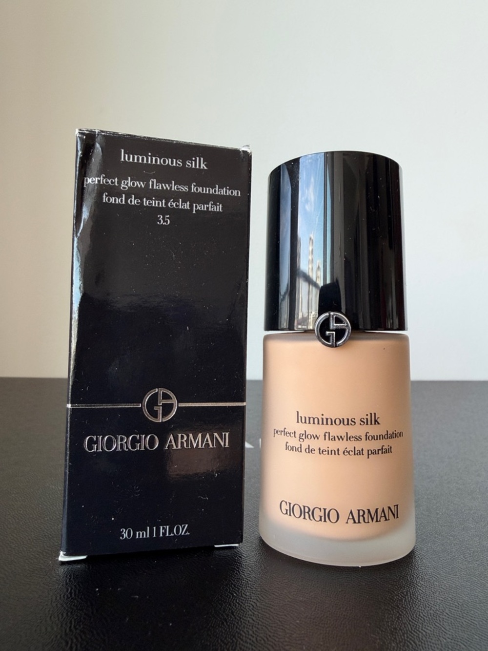 Giorgio Armani Luminous Silk Foundation — Warm Beige 3.5